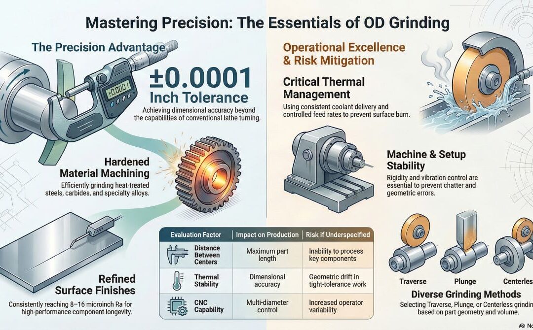 OD Grinder Precision Machining Explained