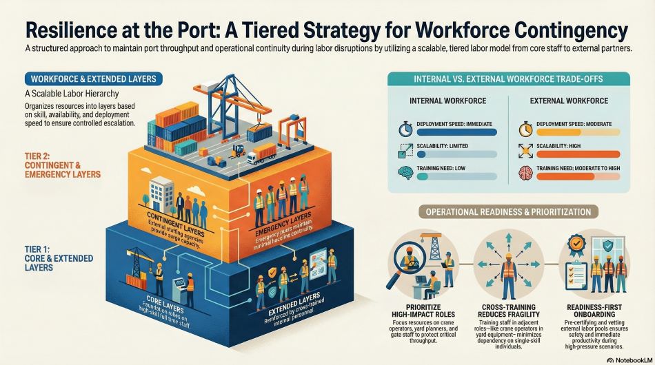 Contingency Workforce Planning for Ports and Terminals