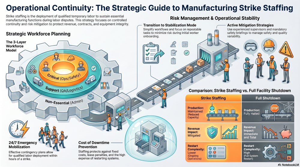 Strike Staffing for Manufacturing Plants 2026