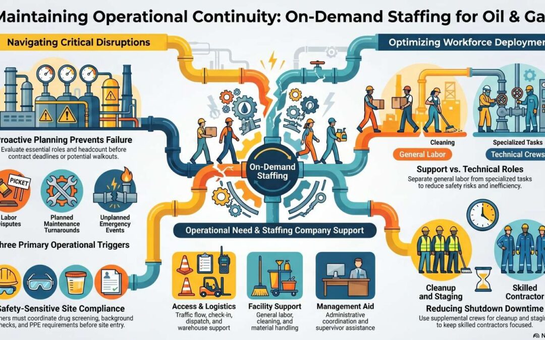 On-Demand Staffing for Oil and Gas Companies