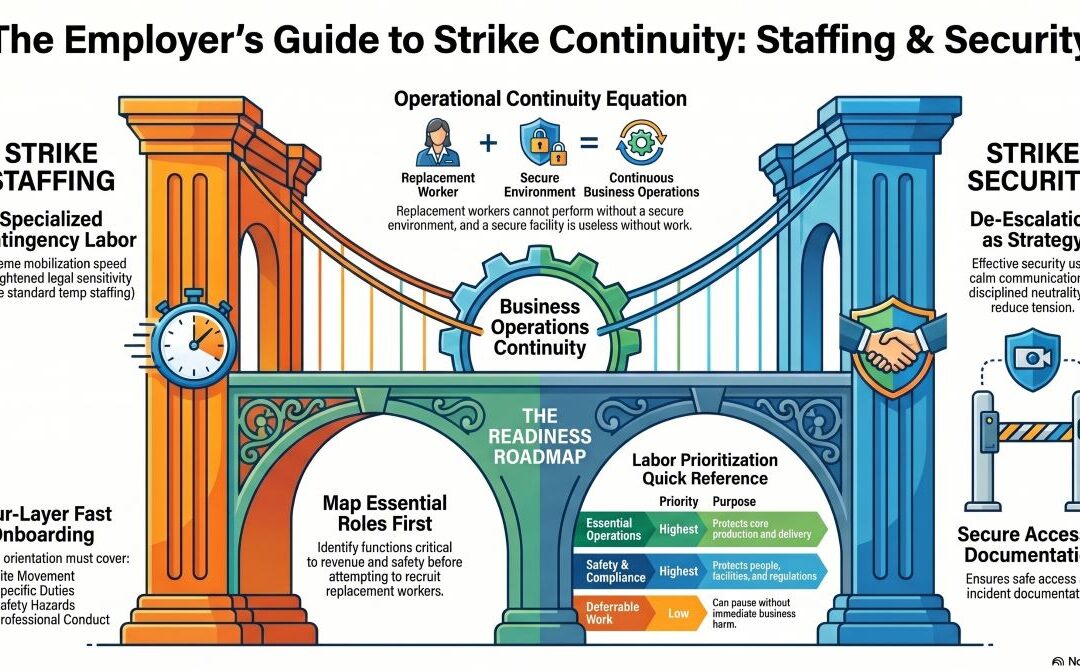 Strike Staffing and Strike Security for Employer