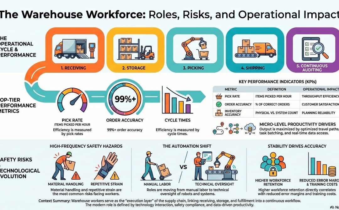 Warehouse Workers Roles, Risks, and Operational Impact